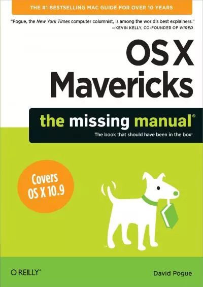 (BOOK)-OS X Mavericks The Missing Manual (Missing Manuals)