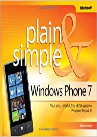 (BOOK)-Windows® Phone 7 Plain & Simple