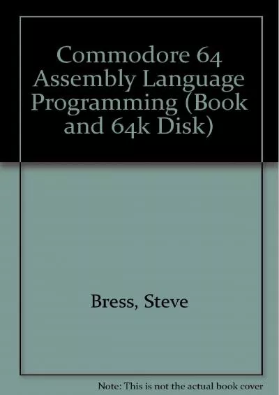 [eBOOK]-Commodore 64 Assembly Language Programming (Book and 64K Disk)