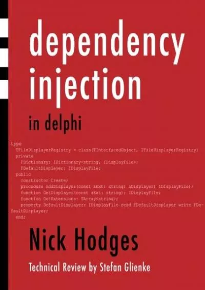 [BEST]-Dependency Injection in Delphi