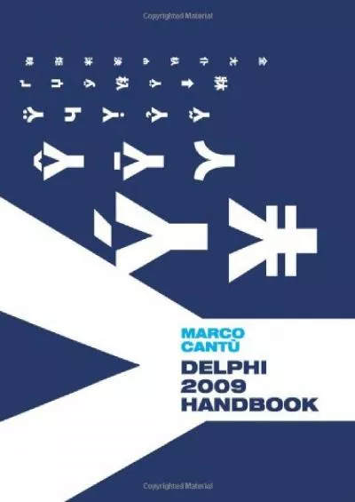 [READ]-Delphi 2009 Handbook