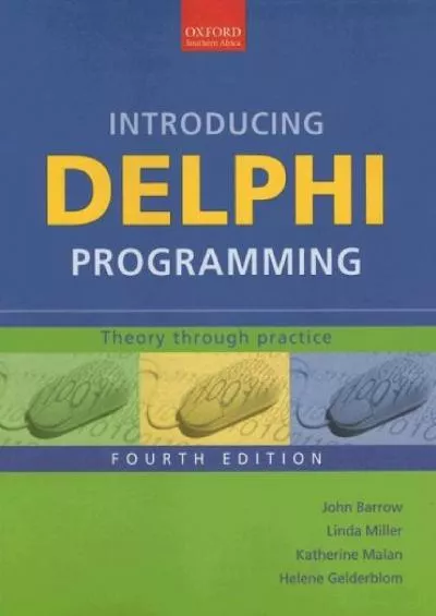 [eBOOK]-Introducing Delphi Programming: Theory through Practice