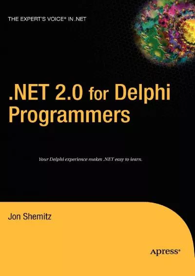 [PDF]-.NET 2.0 for Delphi Programmers