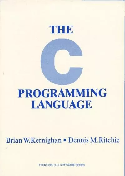 [FREE]-The C Programming Language