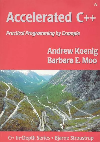 [DOWLOAD]-Accelerated C++: Practical Programming by Example