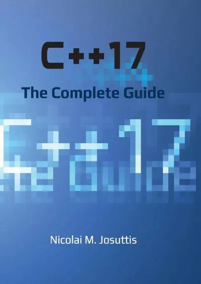 [eBOOK]-C++17 - The Complete Guide