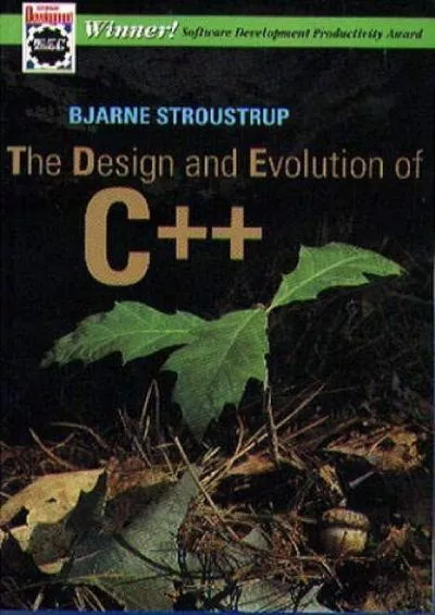 [READING BOOK]-Design and Evolution of C++, The