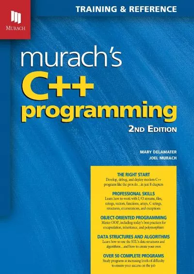 [BEST]-Murach\'s C++ Programming (2nd Edition)