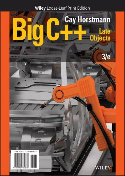 [eBOOK]-Big C++: Late Objects