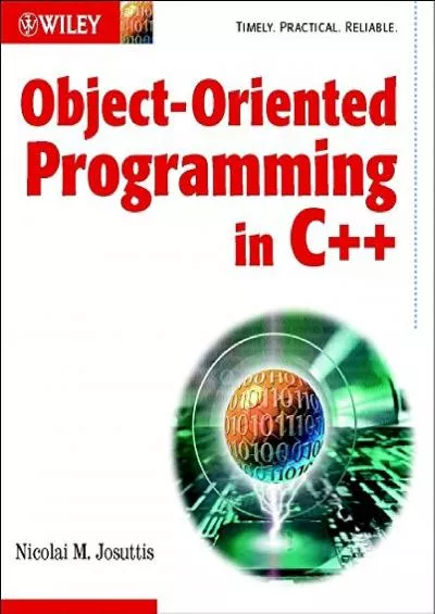 [FREE]-Object-Oriented Programming in C++