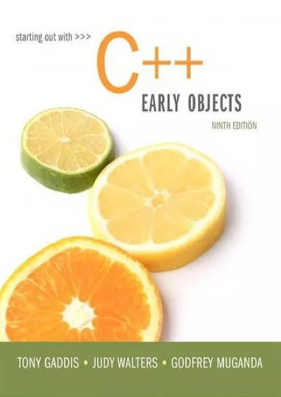 [eBOOK]-Starting Out with C++: Early Objects (9th Edition)