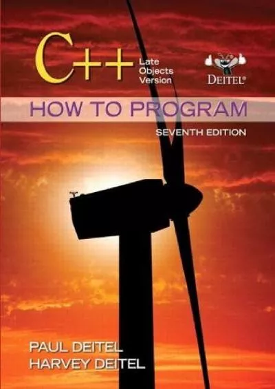 [FREE]-C++ How to Program: Late Objects Version (How to Program (Deitel))