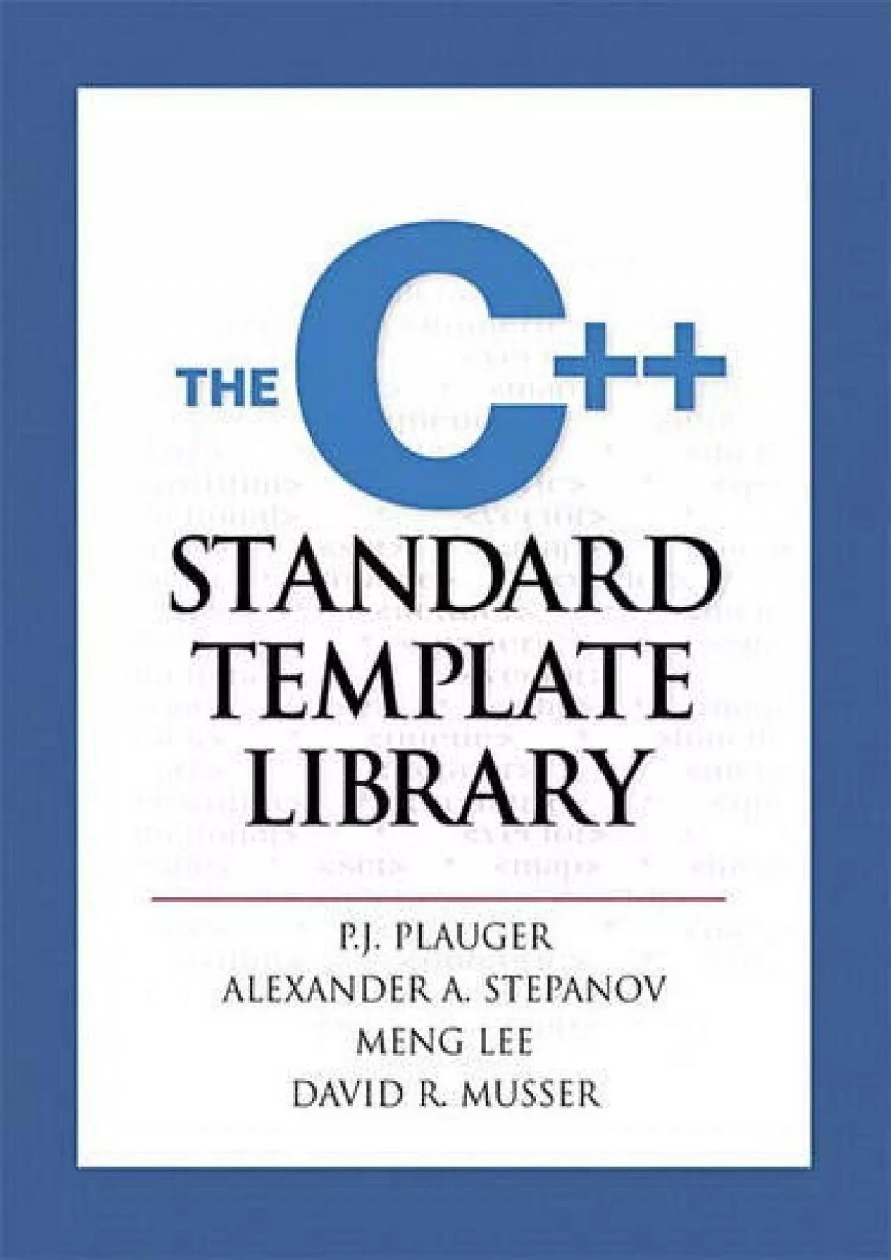 PDF-[BEST]-C++ Standard Template Library, The