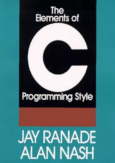 [READING BOOK]-The Elements of C Programming Style