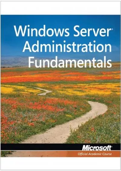 [READING BOOK]-Exam 98-365 MTA Windows Server Administration Fundamentals