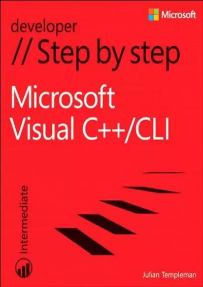 [READING BOOK]-Microsoft Visual C++/CLI Step by Step (Step by Step Developer)