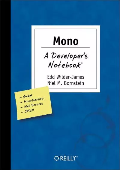 [DOWLOAD]-Mono: A Developer\'s Notebook