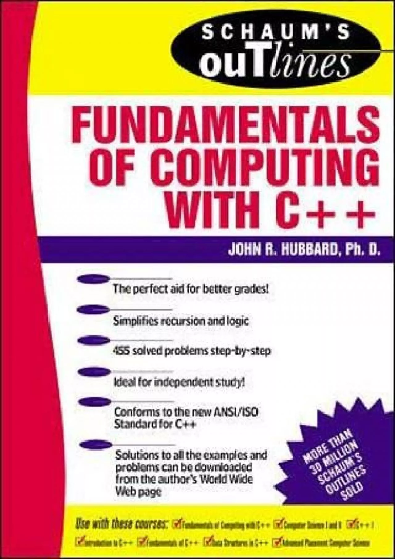 PDF-[READ]-Schaum\'s Outline of Fundamentals of Computing with C++