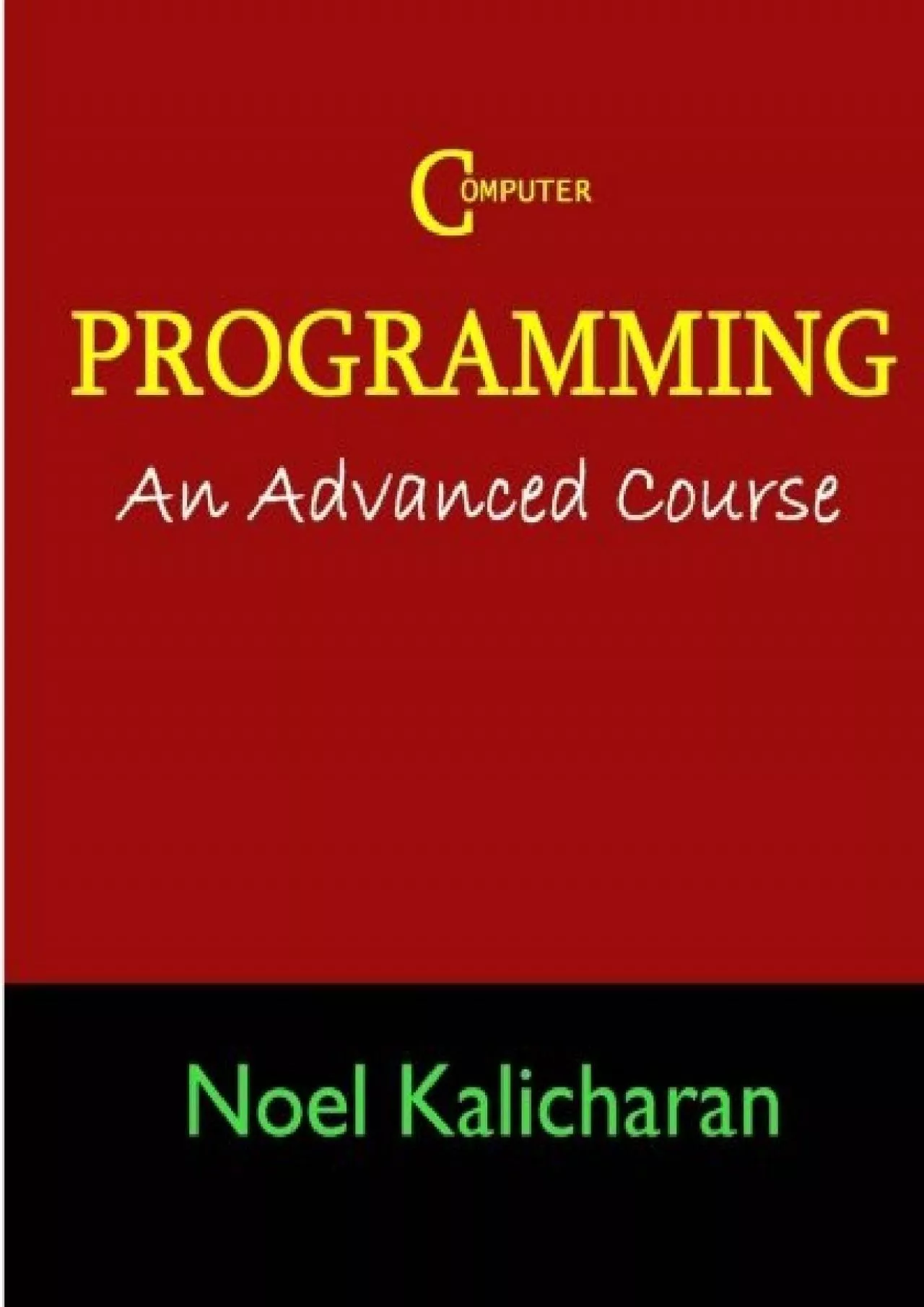 [READING BOOK]-C Programming - An Advanced Course