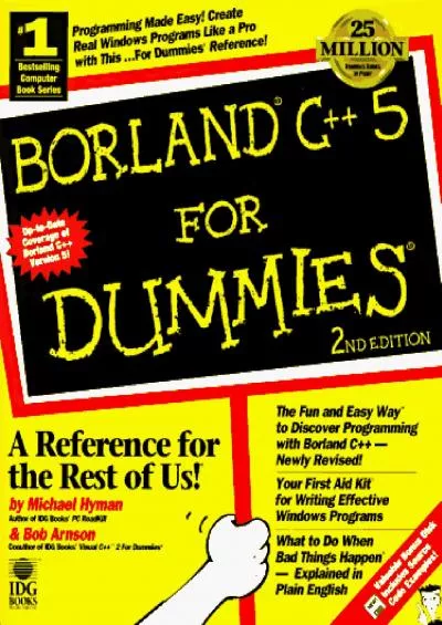 [READING BOOK]-Borland C++5 for Dummies