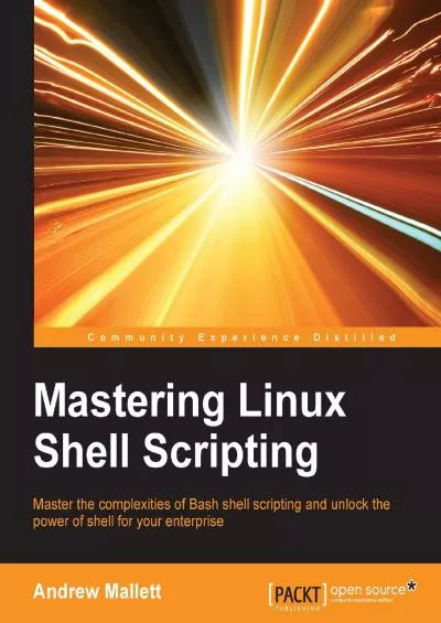 [READING BOOK]-Mastering Linux Shell Scripting