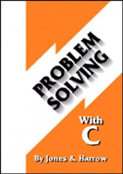 [READ]-Problem Solving with C