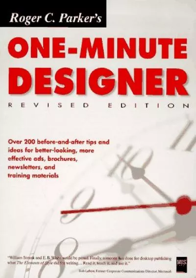 [READ]-Roger C. Parker\'s One-Minute Designer