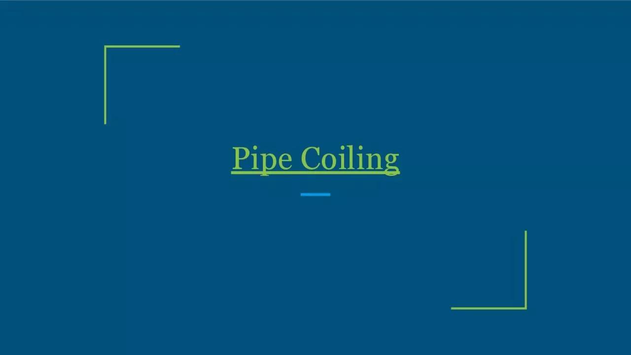 PDF-Pipe Coiling