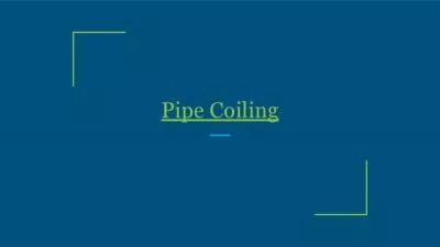 Pipe Coiling