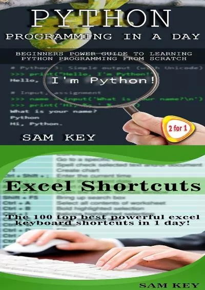 [PDF]-Programming 31: Python Programming In A Day & Excel Shortcuts (Python Programming, Python Language, Python for beginners, Excel, Programming Languages, excel Programming)