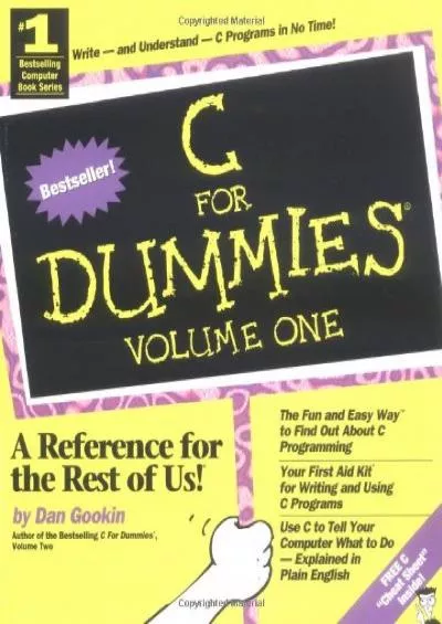 [BEST]-C for Dummies, Volume 1
