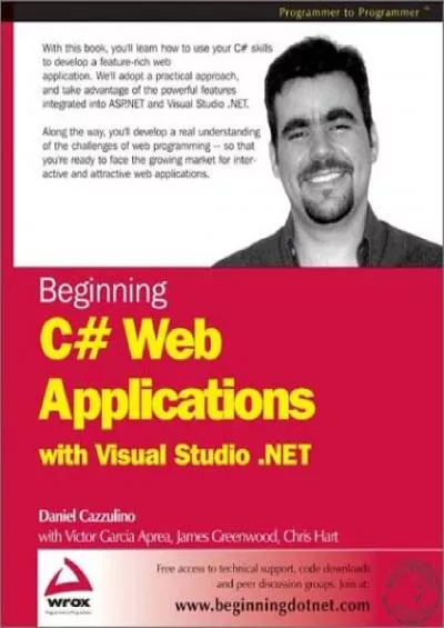 [READING BOOK]-Beginning C Web Applications with Visual Studio .NET