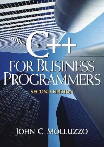 [READING BOOK]-C++ for Business Programming