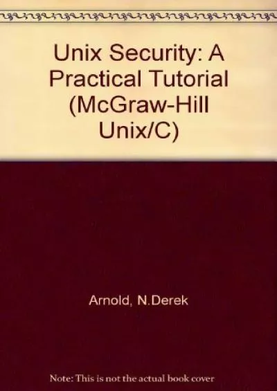 [READ]-Unix Security: A Practical Tutorial (Unix/C)