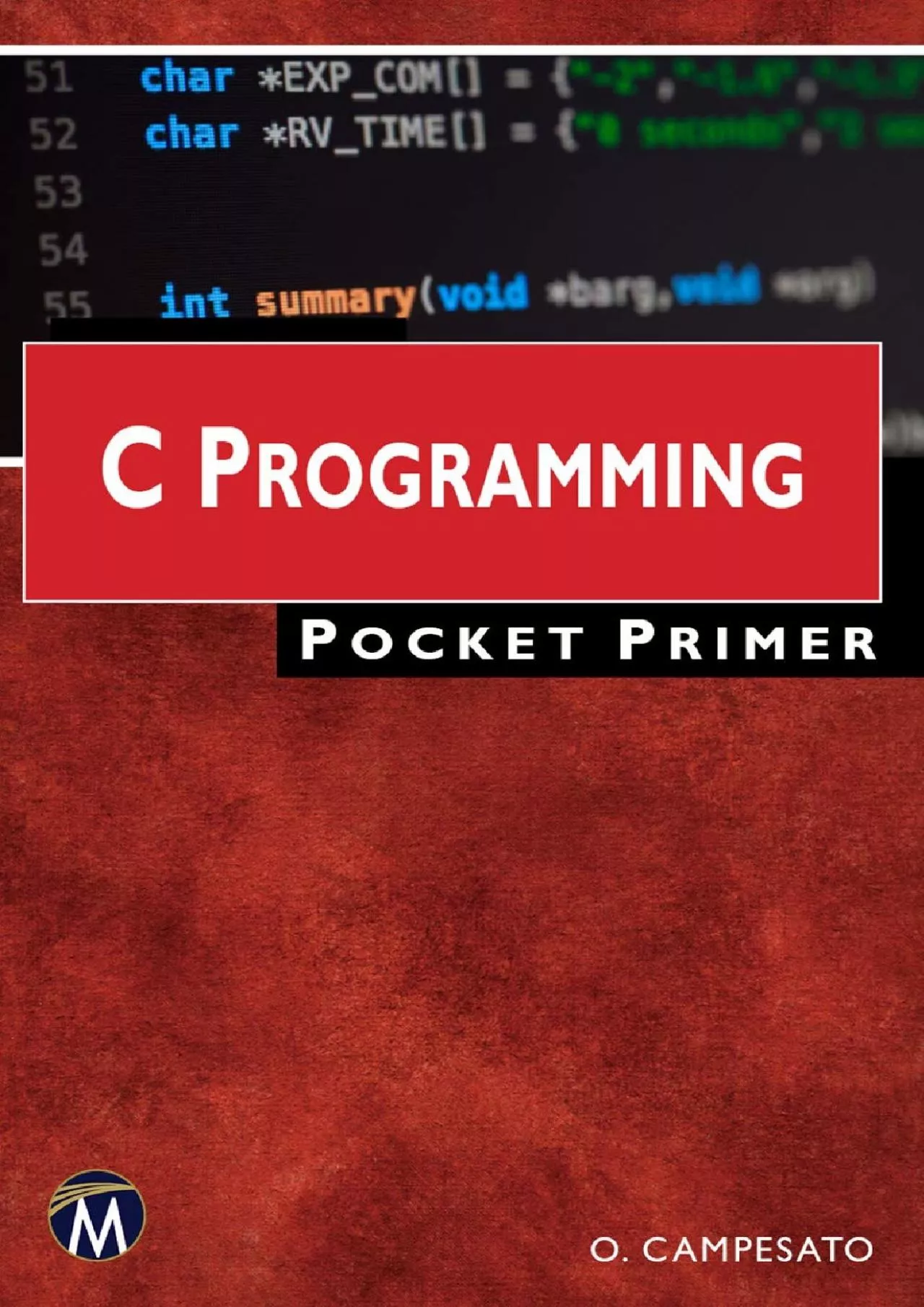 PDF-[DOWLOAD]-C Programming Pocket Primer