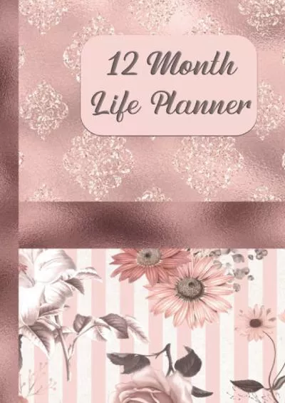 [eBOOK]-12 Month Life Planner: Level 10 Life Planner for Women 1 Year at a glance goal