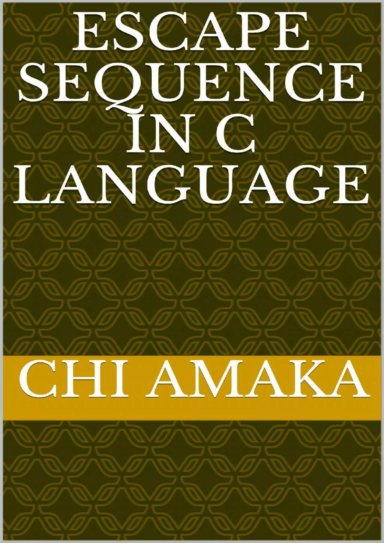 PDF-[PDF]-ESCAPE SEQUENCE IN C LANGUAGE