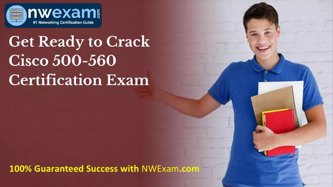 PDF-Get Ready to Crack Cisco 500-560 Certification Exam