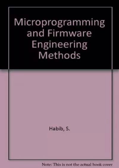 [DOWLOAD]-Microprogramming and firmware engineering methods