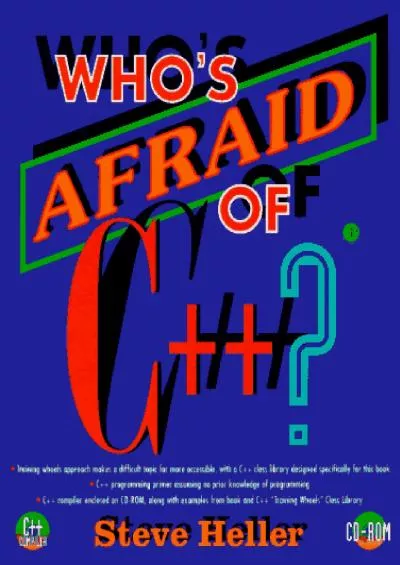 [DOWLOAD]-Who\'s Afraid of C++: Programming Primer for the PC