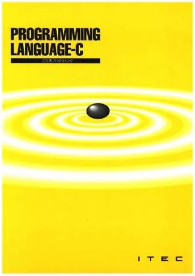 [DOWLOAD]-C language programming (2001) ISBN: 4872681789 [Japanese Import]