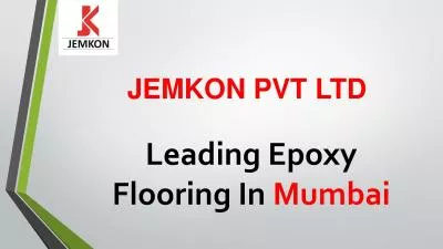 Leading Epoxy Flooring In Mumbai.