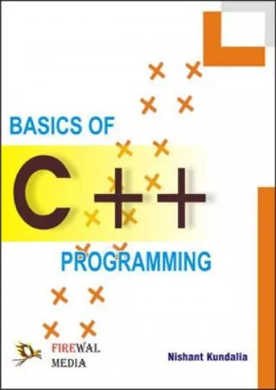 [READING BOOK]-Basics of C++ Programming