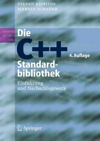 [READ]-Die C++-Standardbibliothek: Einführung und Nachschlagewerk (German Edition)