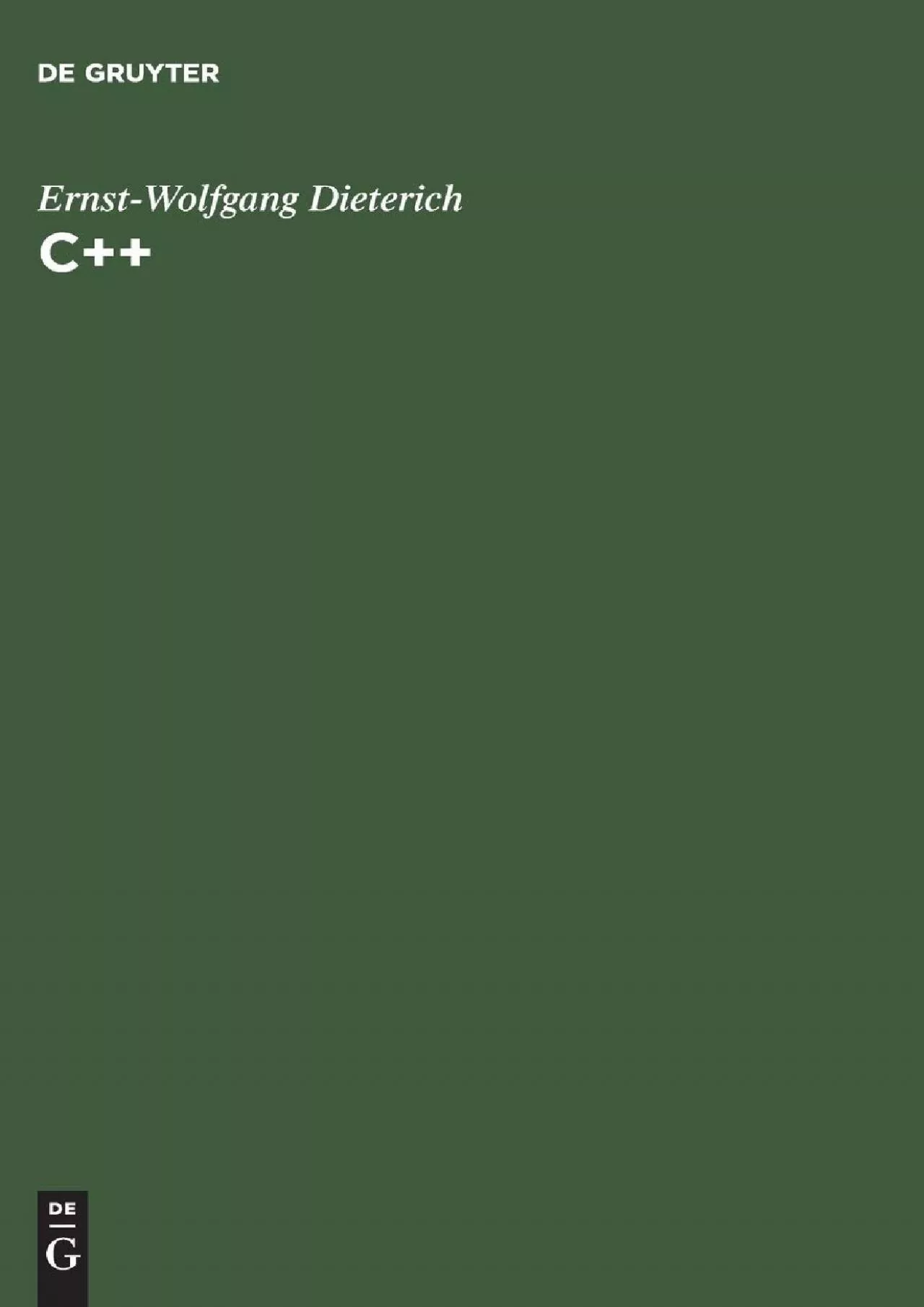 PDF-[eBOOK]-C++ (German Edition)