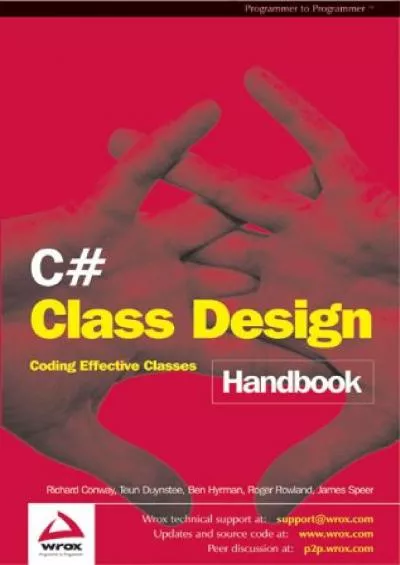 [eBOOK]-C Class Design Handbook