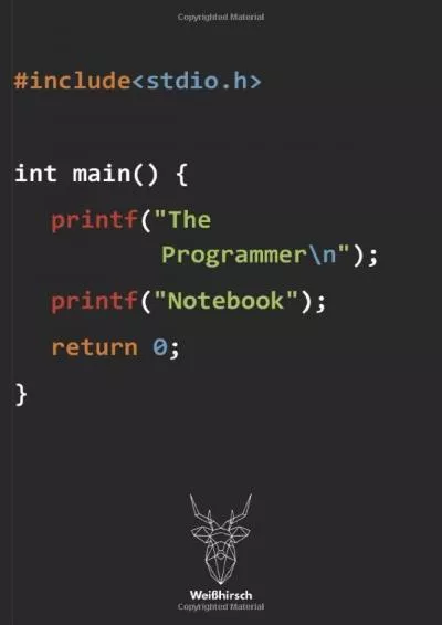 [eBOOK]-The Programmer - Notebook: A5 Dotted Grid Journal | Skizzenbuch | Sketchbook |