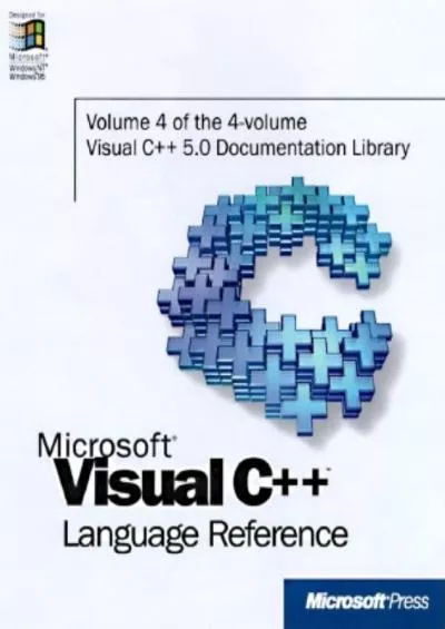 [PDF]-Microsoft Visual C++ Language Reference, Part 4 (Microsoft Visual C++ 5.0 Programmer\'s Reference Set)