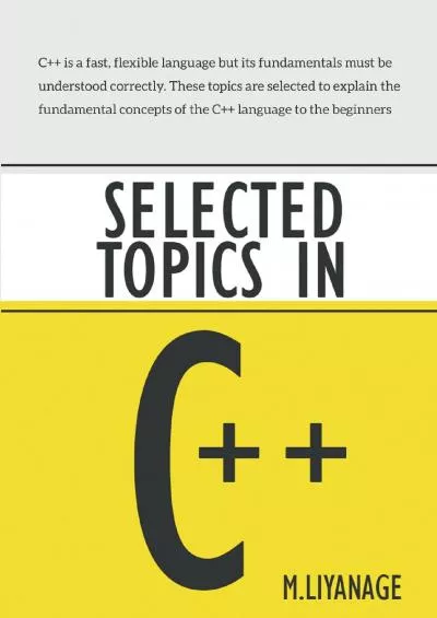 [READ]-Selected Topics in C++