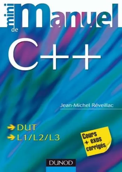 [FREE]-Mini manuel de C++ (French Edition)